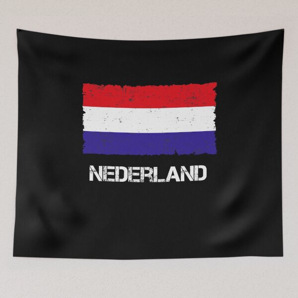 Item preview, Netherlands Flag Used Look Vintage designed and sold by Argentini.