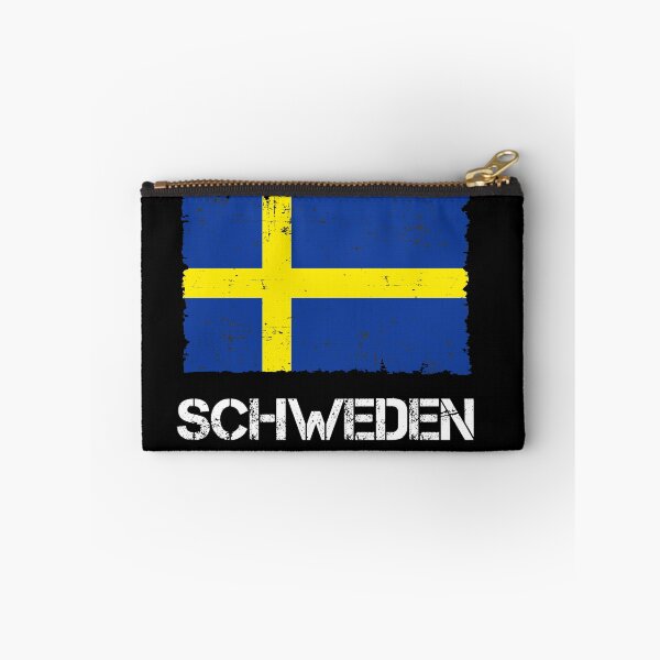 Artikelvorschau, Schweden Flagge Used Look Vintage entworfen und verkauft von Argentini.