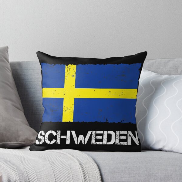 Item preview, Sweden Flag Used Look Vintage designed and sold by Argentini.