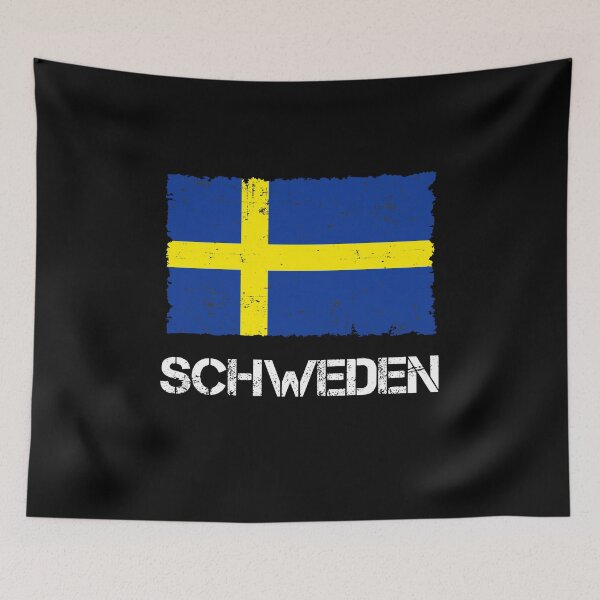 Item preview, Sweden Flag Used Look Vintage designed and sold by Argentini.