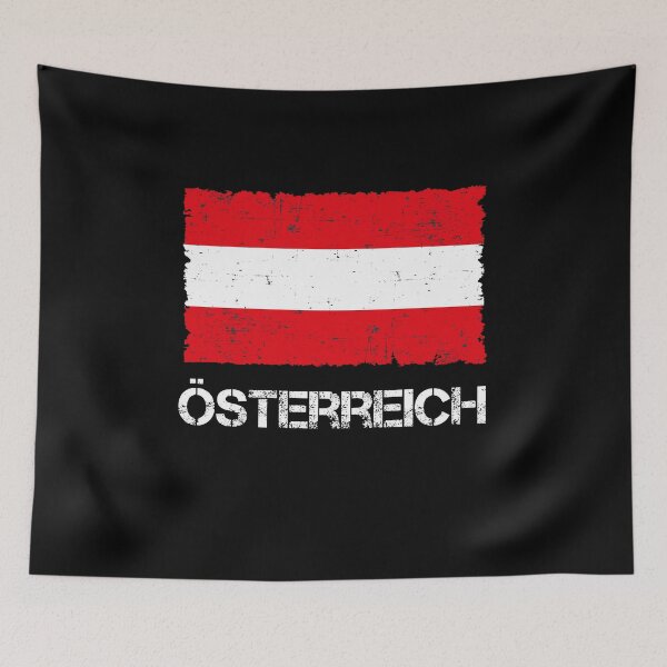 Item preview, Austria Flag Used Look Vintage designed and sold by Argentini.