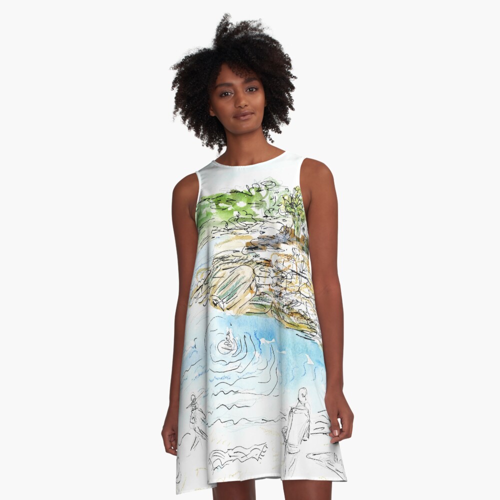 Item preview, A-Line Dress designed and sold by CeciliaBell.