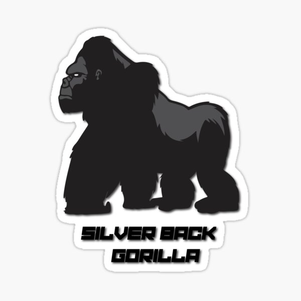 Gorilla Wear Stickers Redbubble - gorilla leg roblox