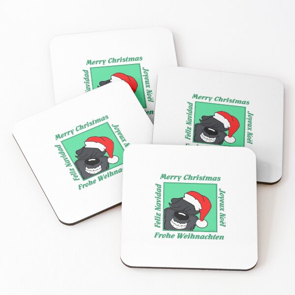 Item preview, Bouvier des Flandres Christmas designed and sold by LivHana.