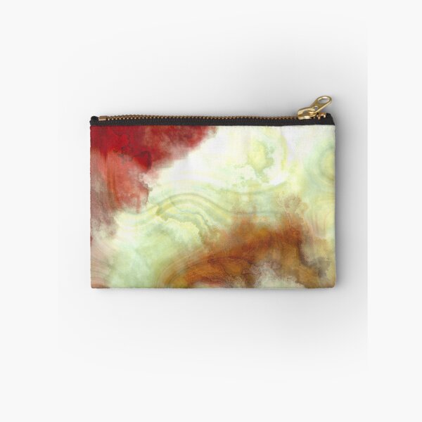 Item preview, Bordeaux watercolor with green tea stains designed and sold by Kolinnaprint.