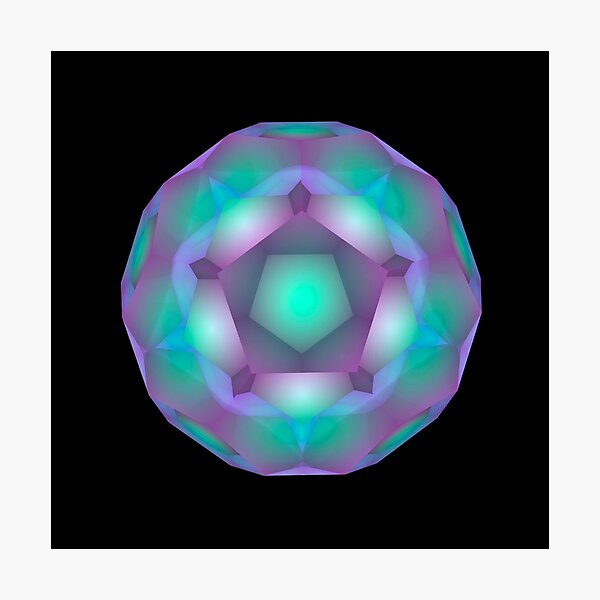 Item preview,  Magic crystal truncated icosahedron.   designed and sold by MarynaOlyak.