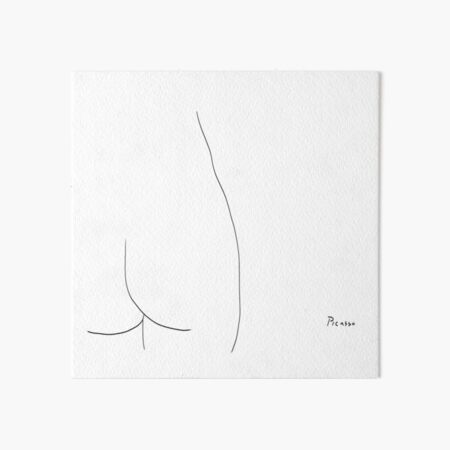 Picasso Line Art - Butt Impression rigide