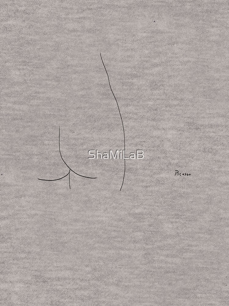 Picasso Line Art - Butt by ShaMiLaB