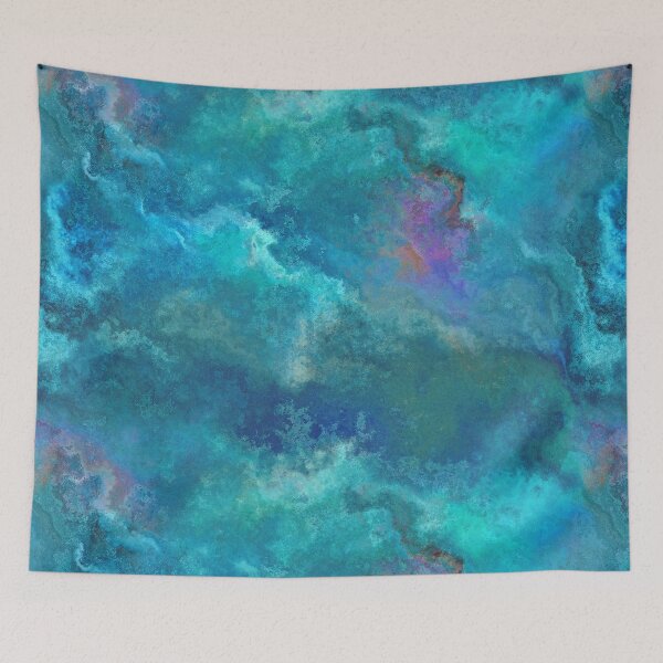 Item preview, Azure-blue deep designed and sold by Kolinnaprint.
