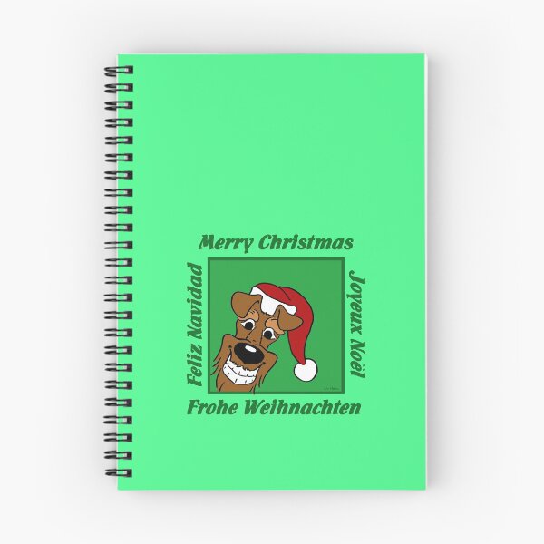 Item preview, Irish Terrier Christmas designed and sold by LivHana.