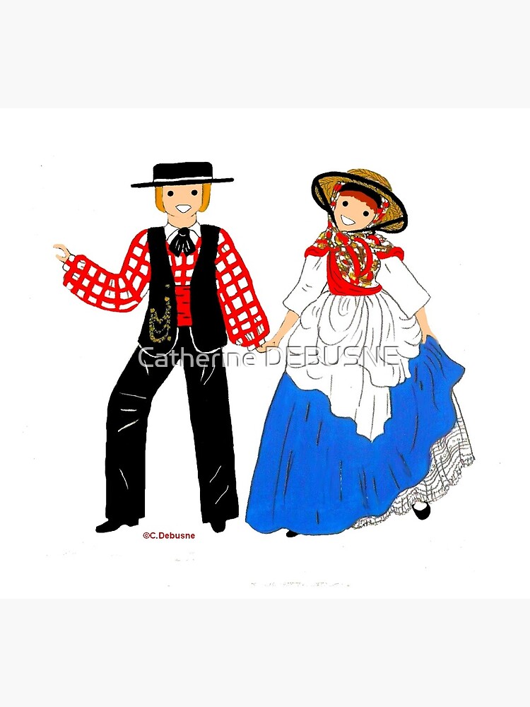 Costumes de Corse　コルシカ島　伝統衣装　歴史　フランス語 Costume from CORSE, France