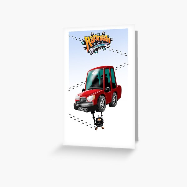 Where do I park the car? Greeting Card