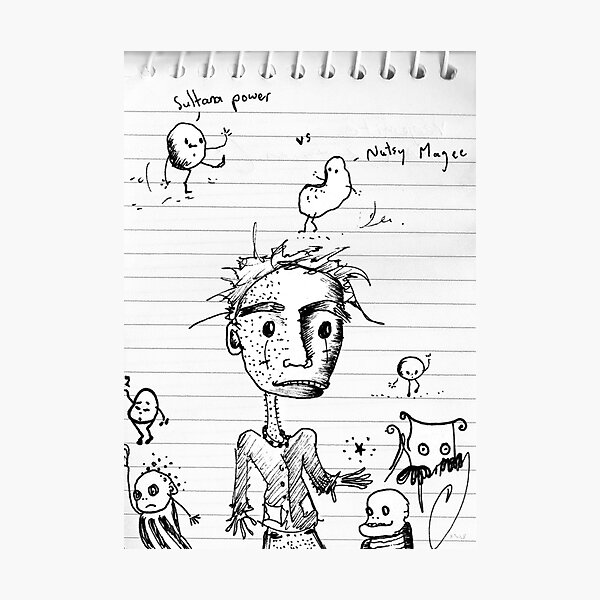Loosey sketches 1 Photographic Print