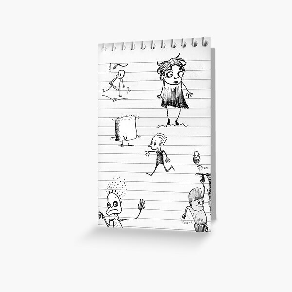 Loosey sketches 2 Greeting Card