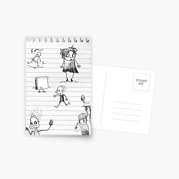 Loosey sketches 2 Postcard