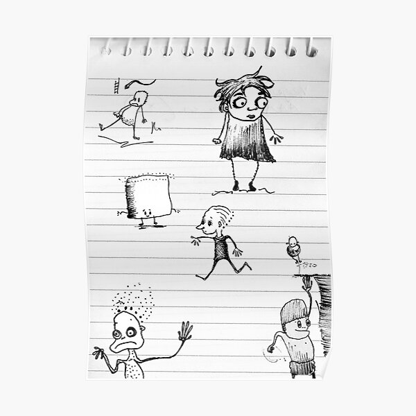 Loosey sketches 2 Poster
