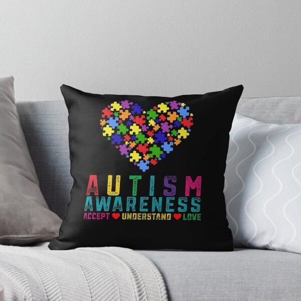 Aperçu de l'œuvre Autisme Maman T-shirt Femmes Journée de sensibilisation à l'autisme créée et vendue par mrsmitful.