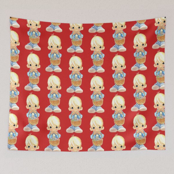 Item preview, Vintage Cute Little Boy and Easter Egg Basket  designed and sold by MurphyMorganGifts.