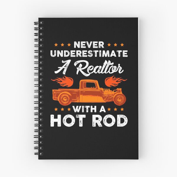 Item preview, Never Underestimate a Realtor With Hot Rod Gift T-Shirt designed and sold by Adriancryp.