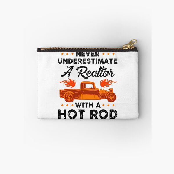 Item preview, Never Underestimate a Realtor With Hot Rod T-Shirt Gift designed and sold by Adriancryp.