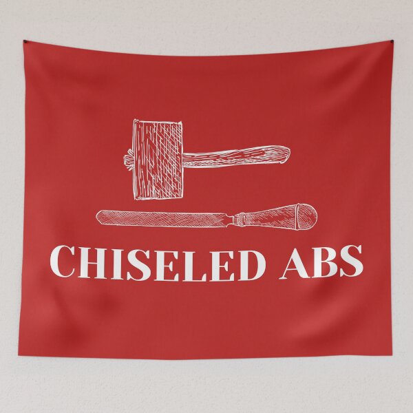 Item preview, Chiseled Abs designed and sold by Twenty2Creative.