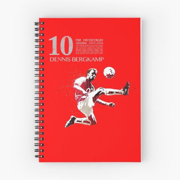 Item preview, Bergkamp the invincibles on red designed and sold by designwowow.