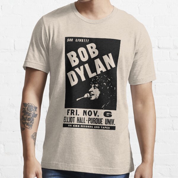 Bob Vintage Dylan Retro Concert Purdue University Essential T-Shirt