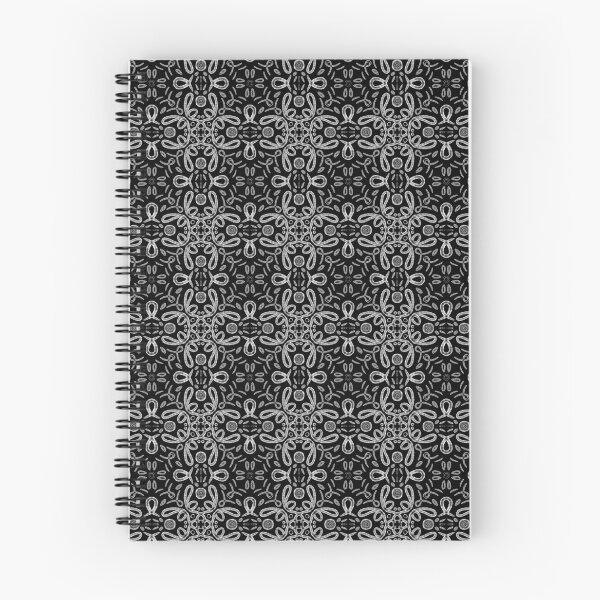 Item preview, Interlocking Crosses Motif - White On Black designed and sold by Blenderbeetle.