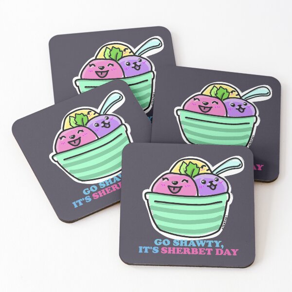 Item preview, GO SHAWTY ITS SHERBET DAY Sticker designed and sold by aydapadi.
