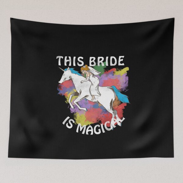 Item preview, Funny Bride To Be Bridesmaid Unicorn Party Gift designed and sold by Pubi.