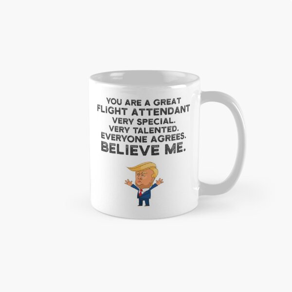 Item preview, Flight Attendant Funny Trump designed and sold by UneDesigns.