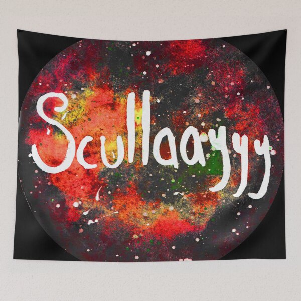 Item preview, Scullayyyy X FILES Red Space Nebula  designed and sold by Niina  Niskanen.