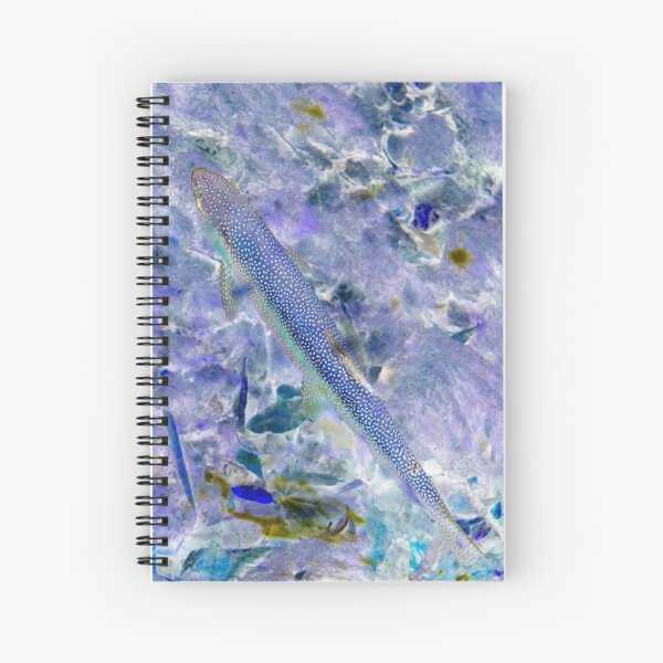 Brown Trout Transformed Spiral Notebook
