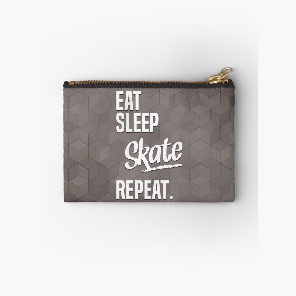 Item preview, Eat sleep skate repeat - black designed and sold by lepetitcalamar.