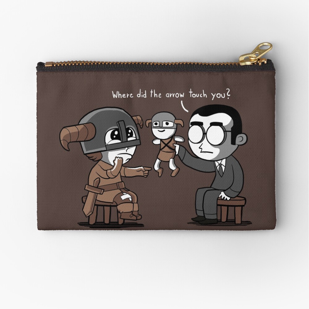 Knee Trouble Zipper Pouch
