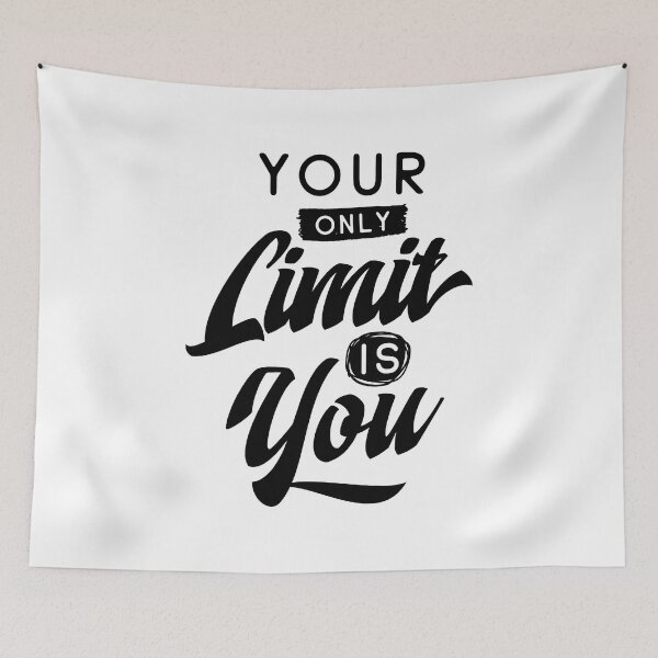 Item preview, Your Only Limit Is You! Inspirational Quotes designed and sold by ProjectX23.