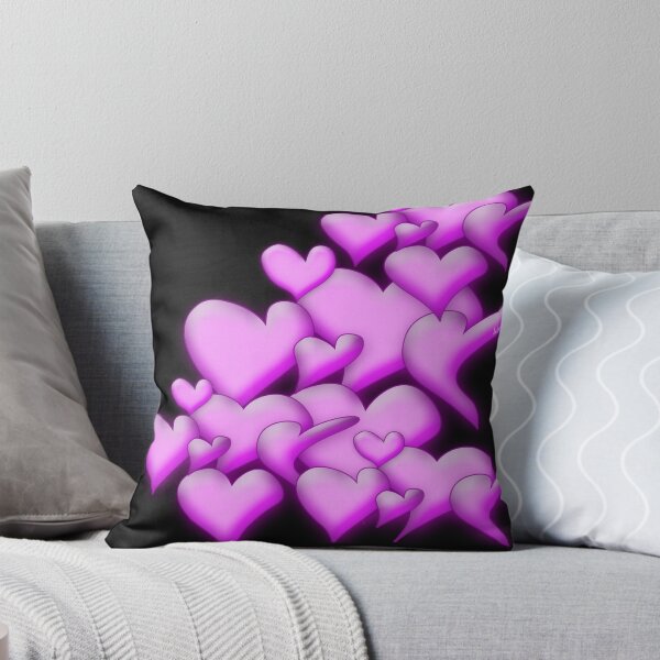 Item preview, Pink Hearts black by mjvision Mia Niemi designed and sold by mjvisiondesign.