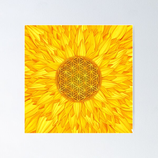 Item preview, Flower of Life -Sunflower #3 designed and sold by Nartissima.