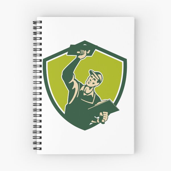 Item preview, Plasterer Mason Worker Trowel Shield Retro designed and sold by patrimonio.