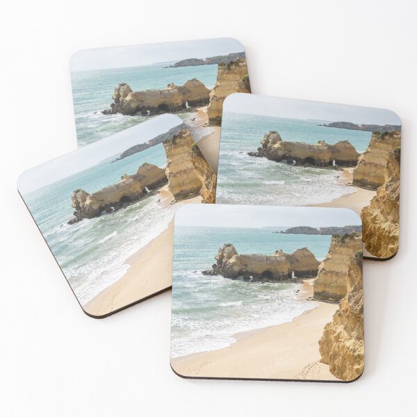 Item preview, Seafoam Seacliffs and Seastacks - Algarvian Gold Coast Classic designed and sold by Georgia Mizuleva.
