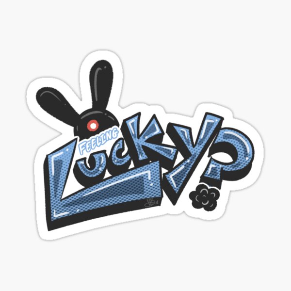 Feeling Lucky - Ear Hat Sticker