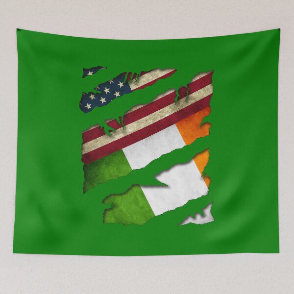 Item preview, State Patty's Day - American Flag Irish Flag designed and sold by deichmonster.