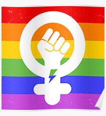 LGBTQ Intersectional Feminism Poster