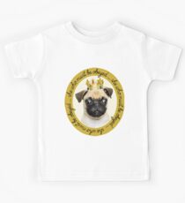 Fawn Pug She Who Must Be Obeyed Kids Tee