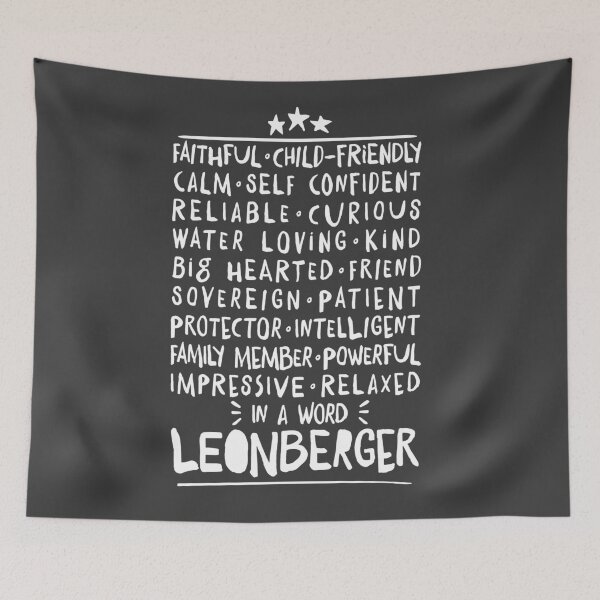 Item preview, Leonberger Character Traits Dog Design Shirts and many more designed and sold by emmjott.
