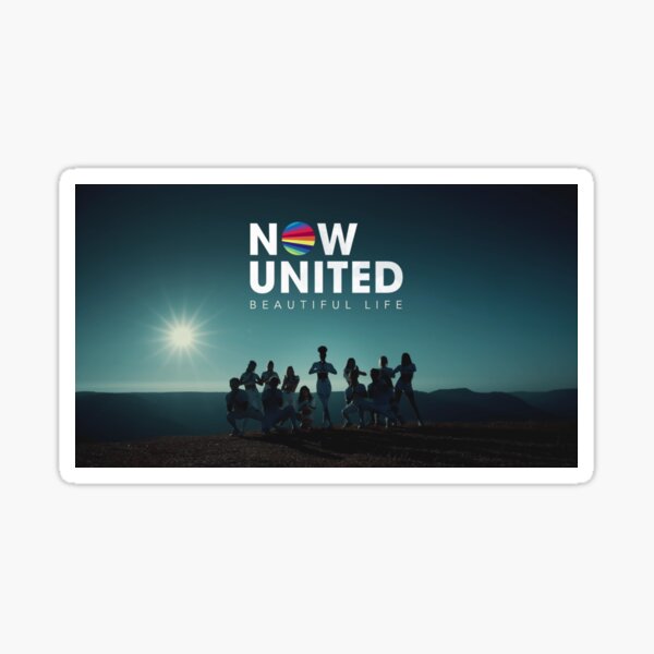 Now United Sticker