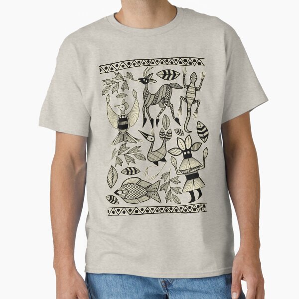 African Senufo Korhogo Tribal Ethnic Art Classic T-Shirt