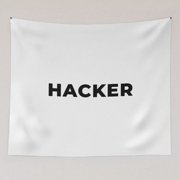 Item preview, Hacker (Inverted) designed and sold by developer-gifts.