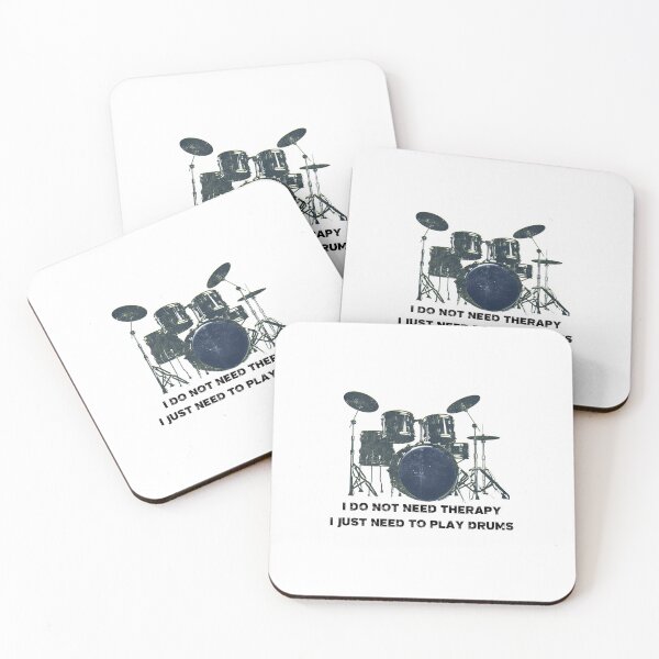 Item preview, I Do Not Need Therapy I Just Need To Play Drums Funny Drummer Drums designed and sold by artworkbyrihen.