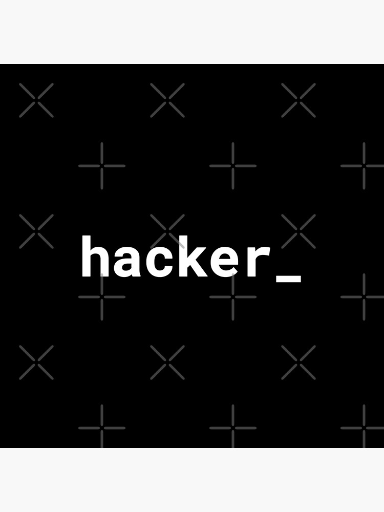Thumbnail 3 of 3, Poster, hacker_ designed and sold by developer-gifts.